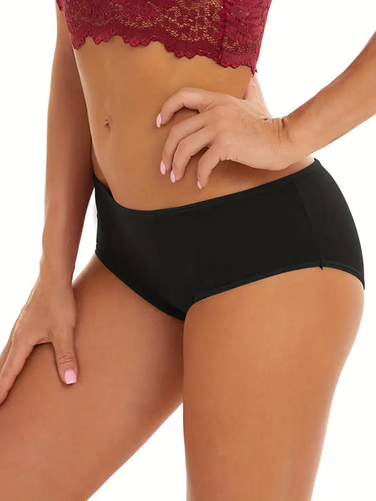 ComfortFit Period Panties - Mid-High Waist & Breathable Customize