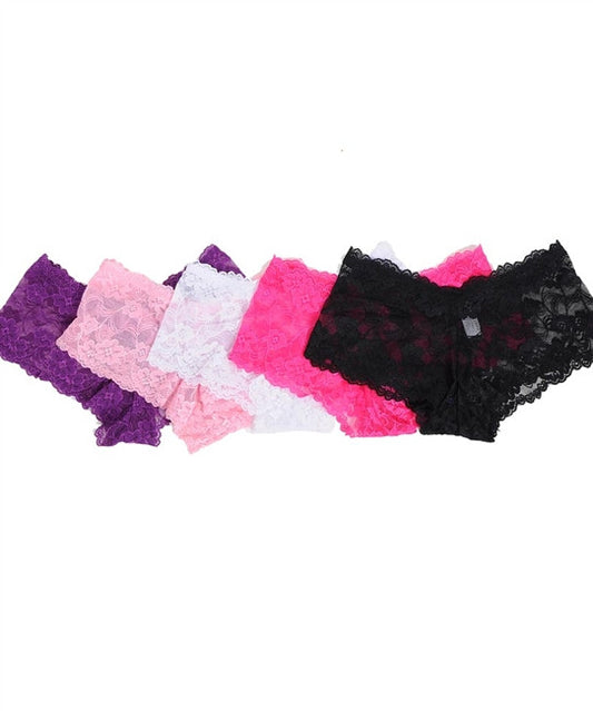 Ladies Lace Boyshorts - Comfort Styles