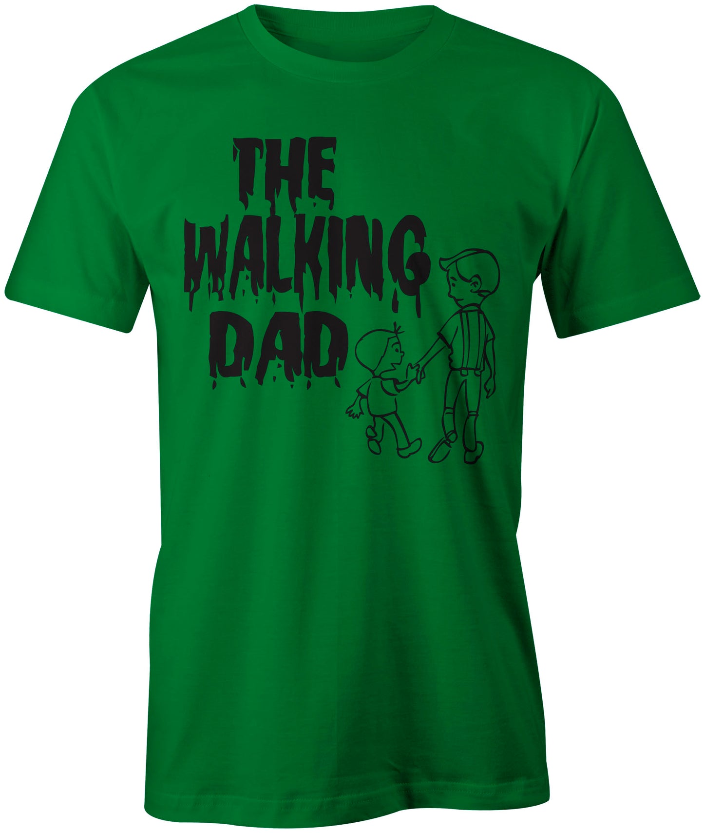 Men's The Walking Dad Graphic T-Shirts - Comfort Styles