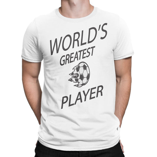 Men's World's Greatest Soccer Player T-Shirts - Comfort Styles