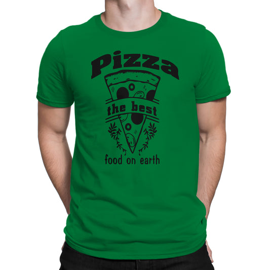 Men's Pizza The Best Food On Earth T-Shirts - Comfort Styles