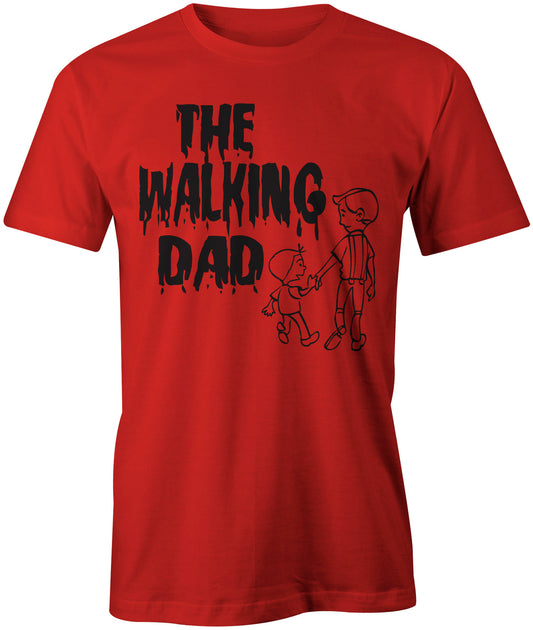 Men's The Walking Dad Graphic T-Shirts - Comfort Styles