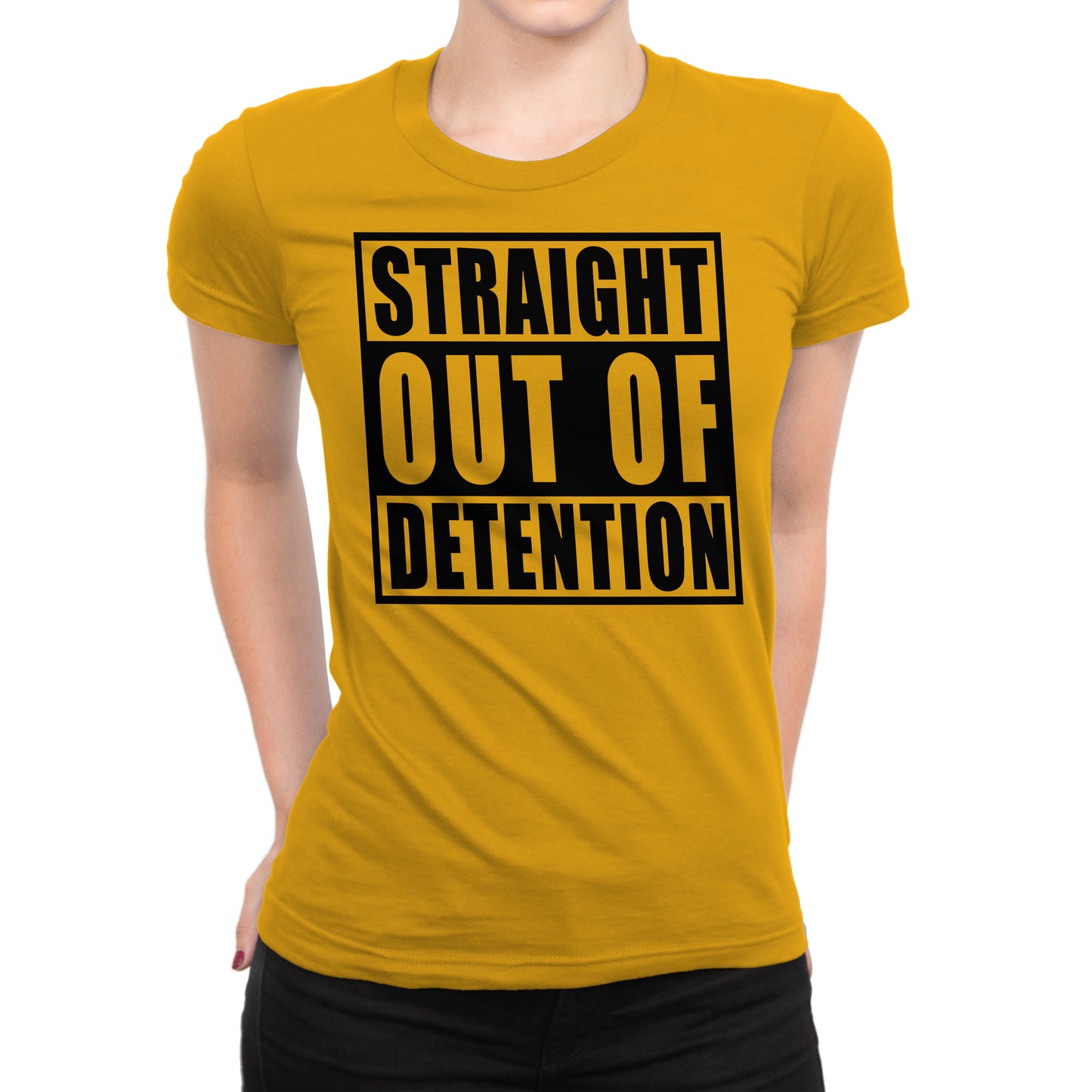Women's Straight Out Of Detention T-Shirts - Comfort Styles