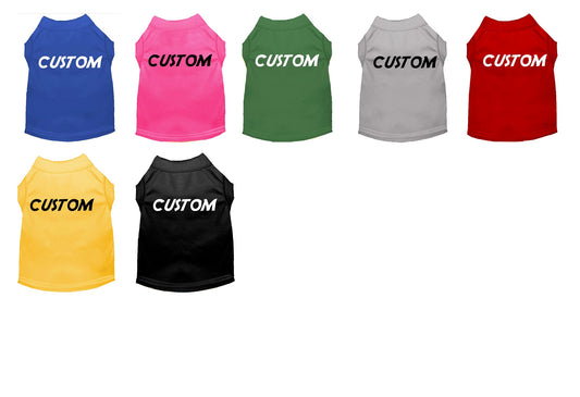 Custom Dog And Cat T-Shirts - Comfort Styles