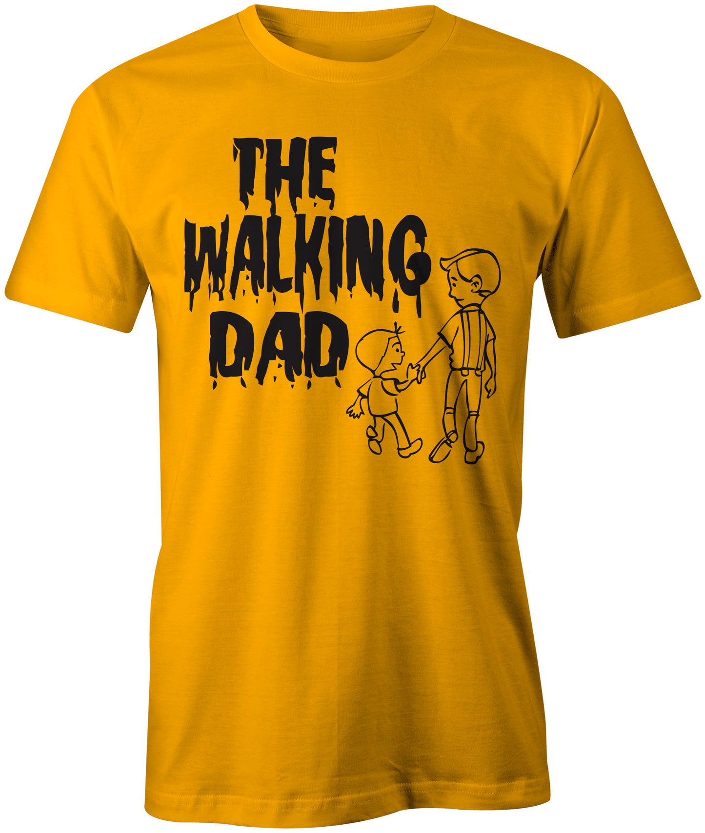 Men's The Walking Dad Graphic T-Shirts - Comfort Styles