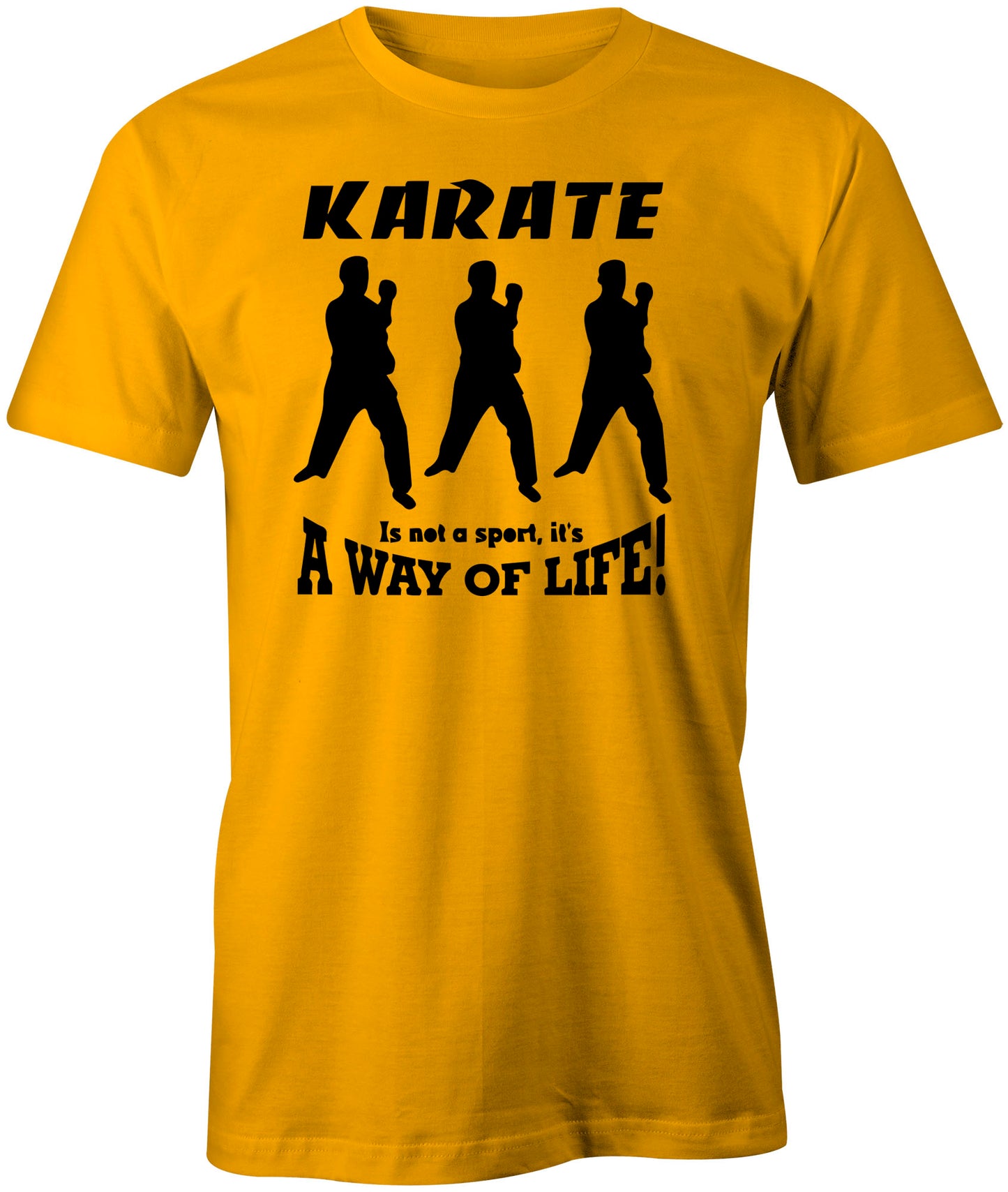 Men's Karate Is Not A Sport T-Shirts - Comfort Styles