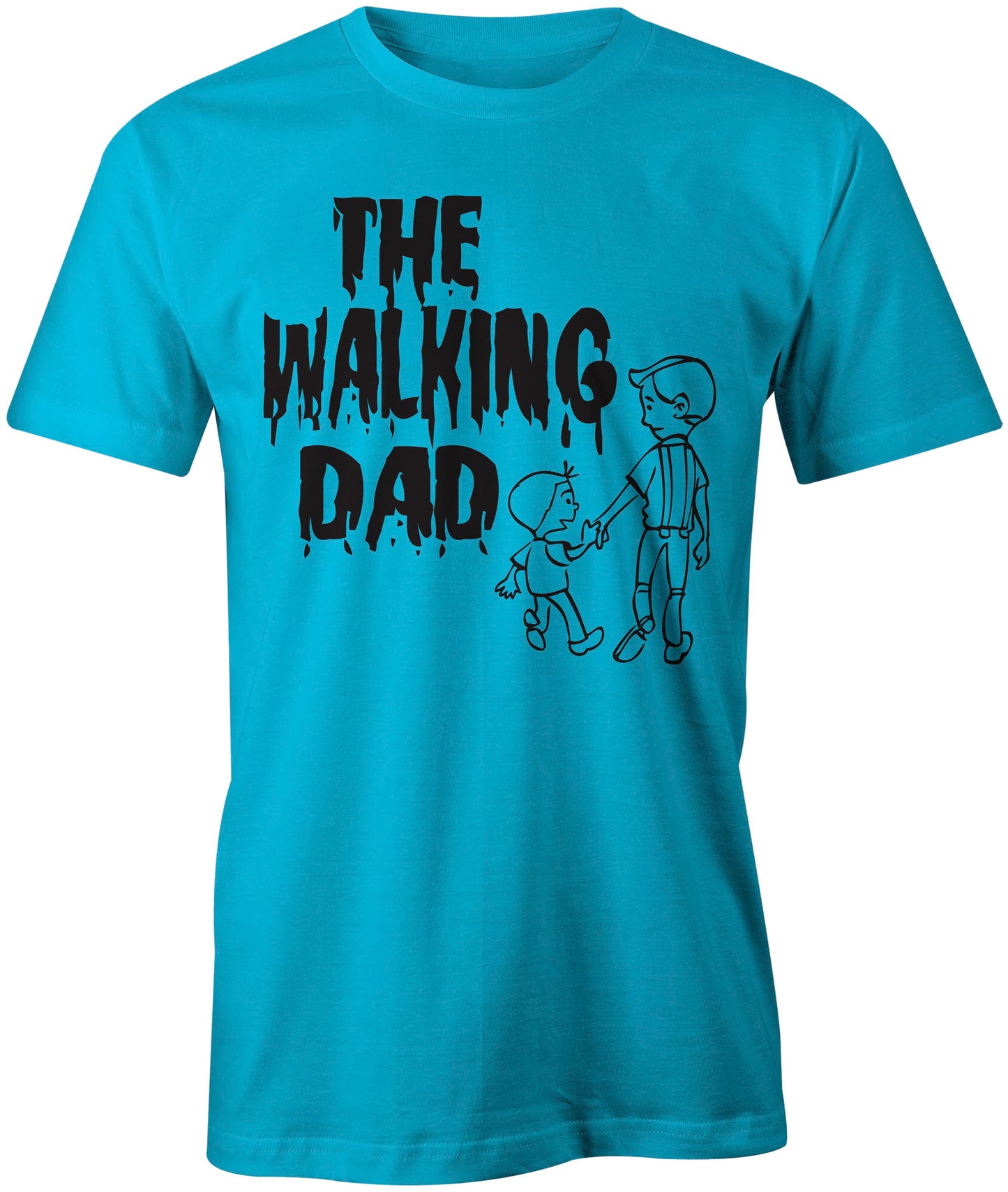 Men's The Walking Dad Graphic T-Shirts - Comfort Styles