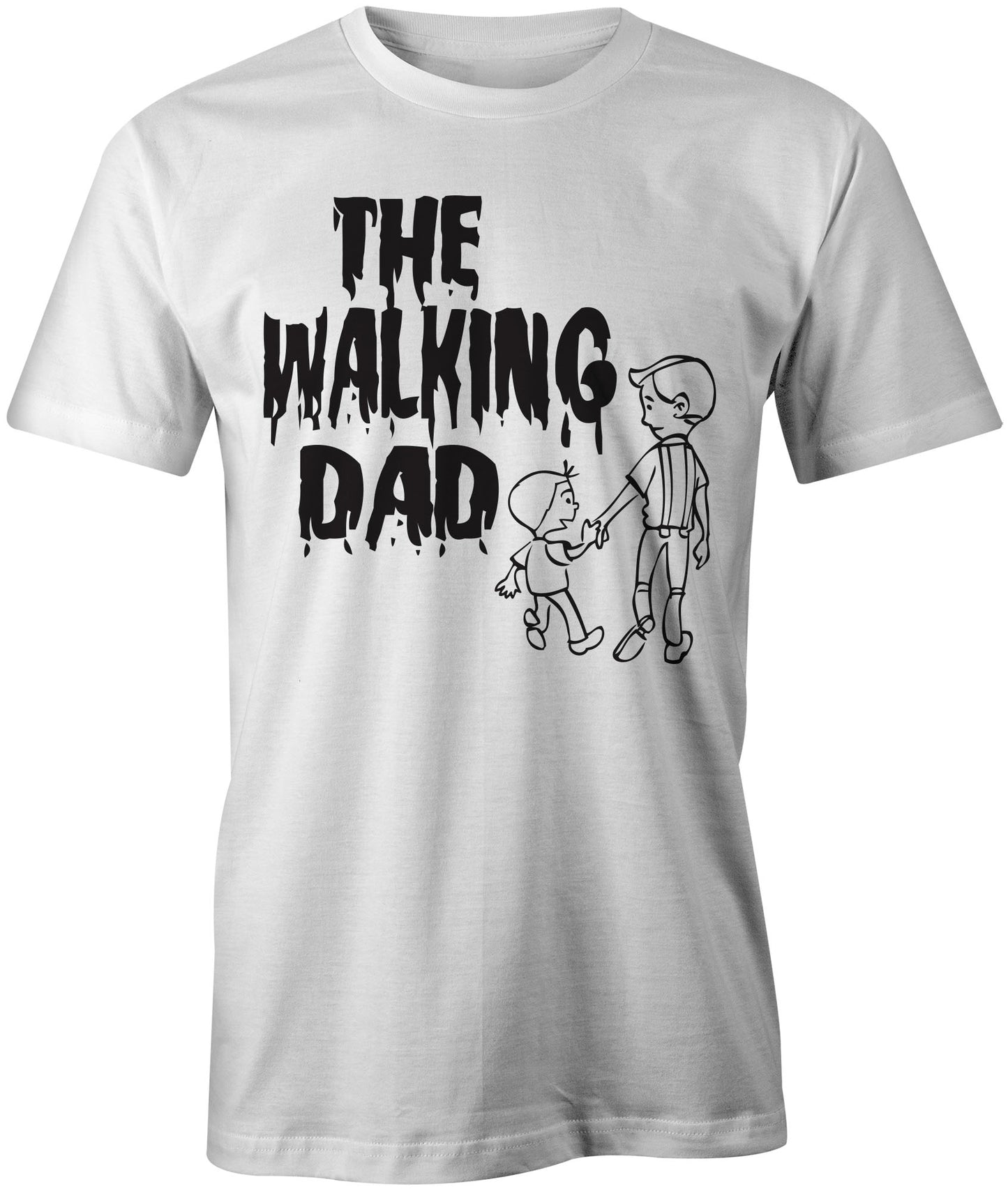 Men's The Walking Dad Graphic T-Shirts - Comfort Styles