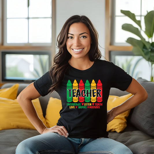 Black History Month Women's T-Shirt - For Proud Teachers