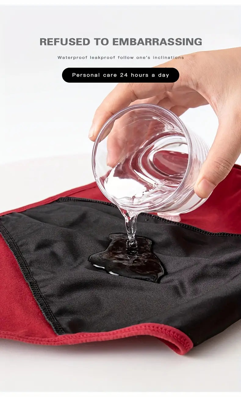 ComfortFit Period Panties - Mid-High Waist & Breathable Customize