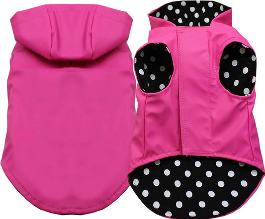 Purrfectly Dry: Pet Hooded Raincoat for Dogs & Cats