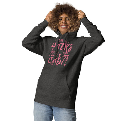 Unisex Hoodie-I Treat My Haters Like AM RADIO I Just Don't Listen To Them- Men's Hoodies-Funny Hoodie
