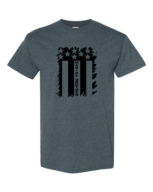 Men's Marine Brother Flag T-Shirt - Comfort Styles