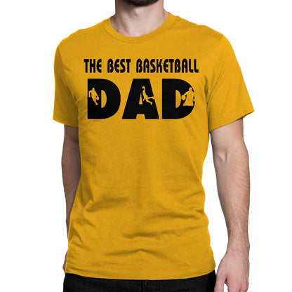 Men's The Best Basketball Dad T-Shirts - Comfort Styles