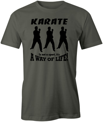 Men's Karate Is Not A Sport T-Shirts - Comfort Styles