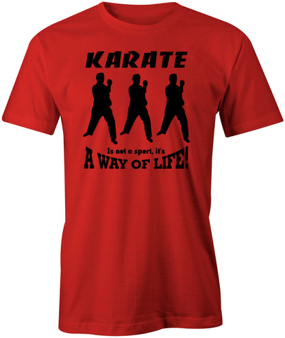 Men's Karate Is Not A Sport T-Shirts - Comfort Styles